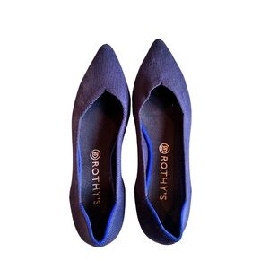 Rothy’s The Point Ballet Flat in Navy size 11